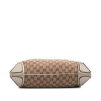 Gucci Medium GG Canvas Bamboo Indy Hobo