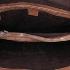Gucci Medium GG Canvas Bamboo Libeccio Tote