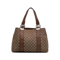 Gucci Medium GG Canvas Bamboo Libeccio Tote