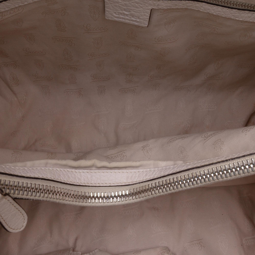 Gucci Medium GG Canvas Bamboo Libeccio Tote
