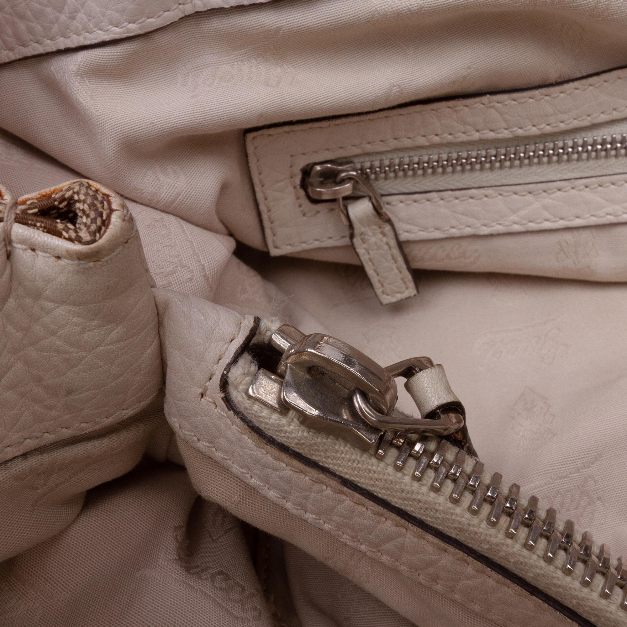 Gucci Medium GG Canvas Bamboo Libeccio Tote