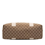 Gucci Medium GG Canvas Bamboo Libeccio Tote