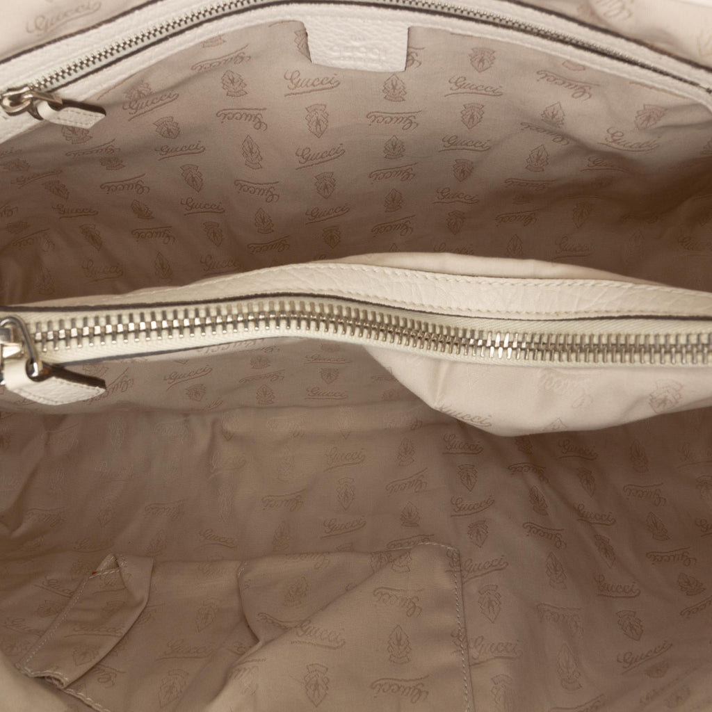 Gucci Medium GG Canvas Bamboo Libeccio Tote