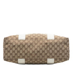 Gucci Medium GG Canvas Bamboo Libeccio Tote
