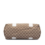 Gucci Medium GG Canvas Bamboo Libeccio Tote