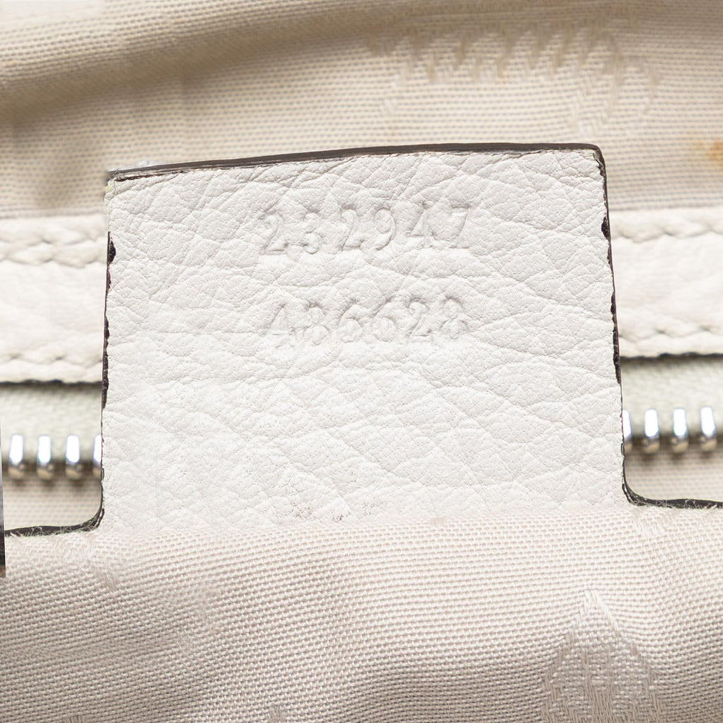 Gucci Medium GG Canvas Bamboo Libeccio Tote
