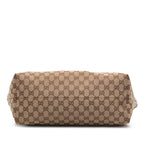 Gucci Medium GG Canvas Bamboo Tassel Tote