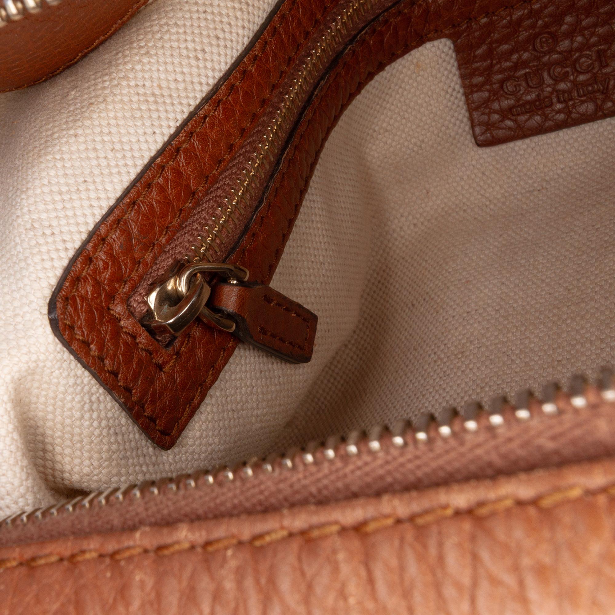 Gucci Medium GG Canvas Bella Shoulder Bag