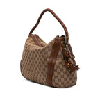 Gucci Medium GG Canvas Bella Shoulder Bag