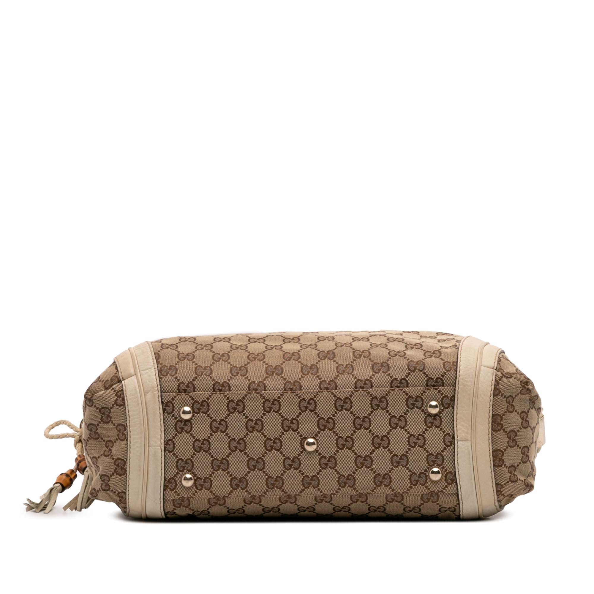 Gucci Medium GG Canvas Bella Shoulder Bag
