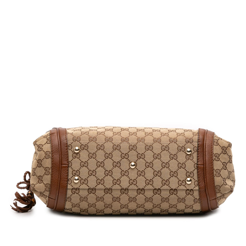 Gucci Medium GG Canvas Bella Shoulder Bag