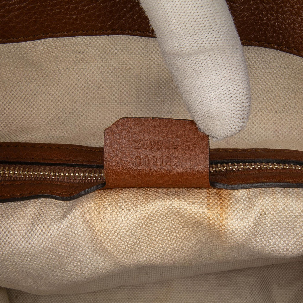 Gucci Medium GG Canvas Bella Shoulder Bag