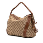 Gucci Medium GG Canvas Bella Shoulder Bag