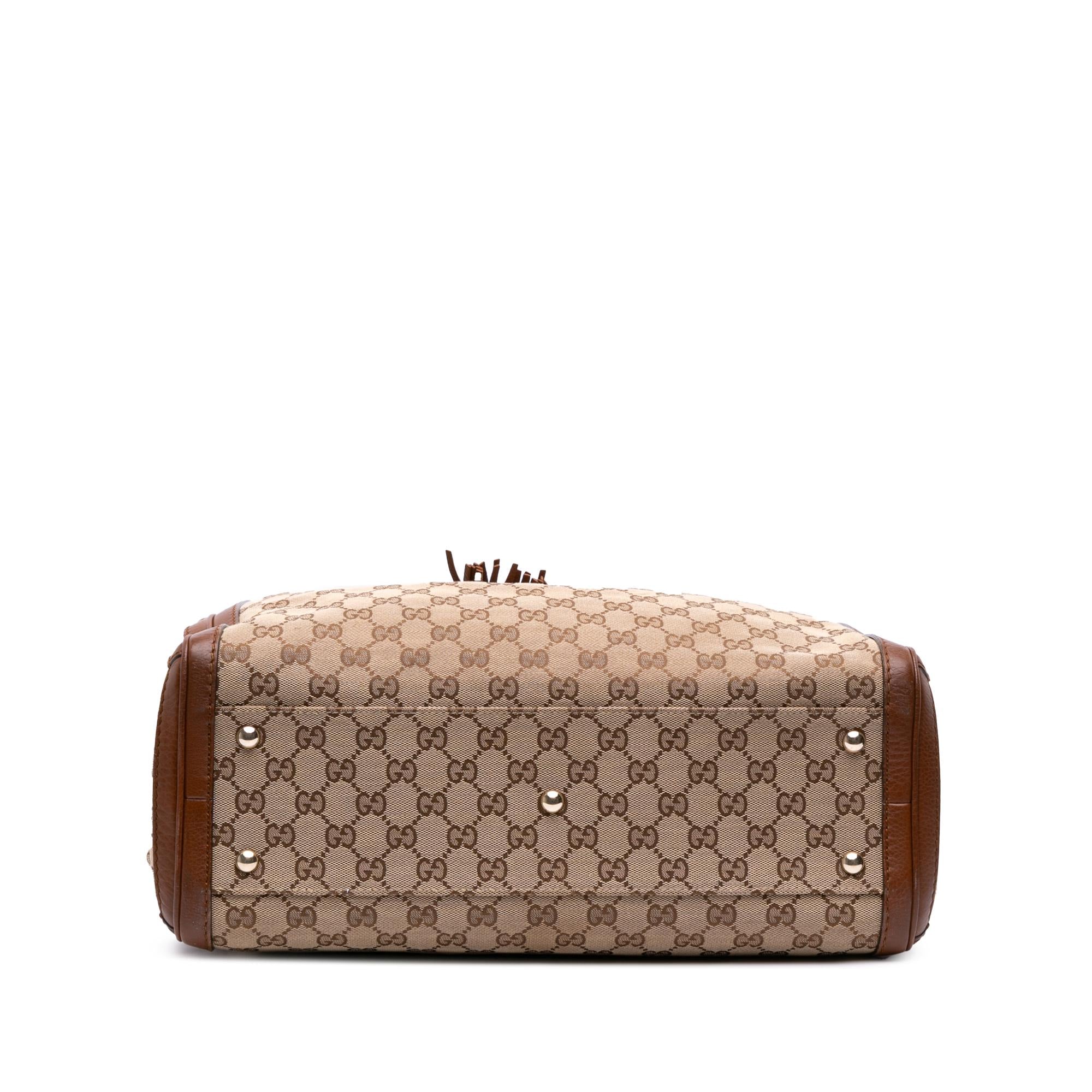 Gucci Medium GG Canvas Bella Tote