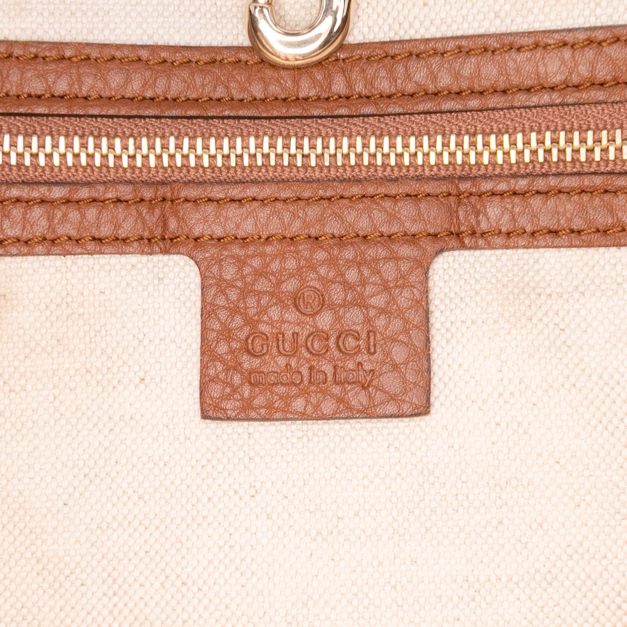 Gucci Medium GG Canvas Bella Tote