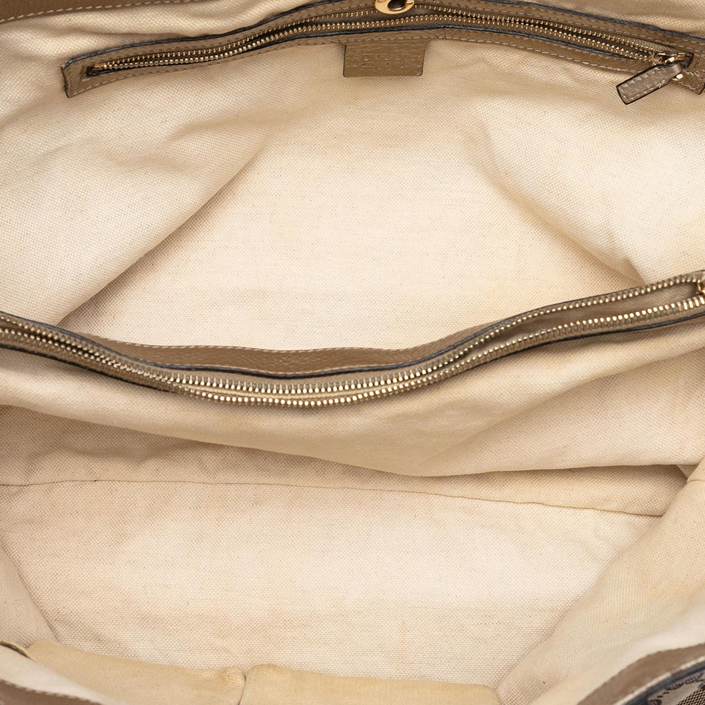 Gucci Medium GG Canvas Bella Tote