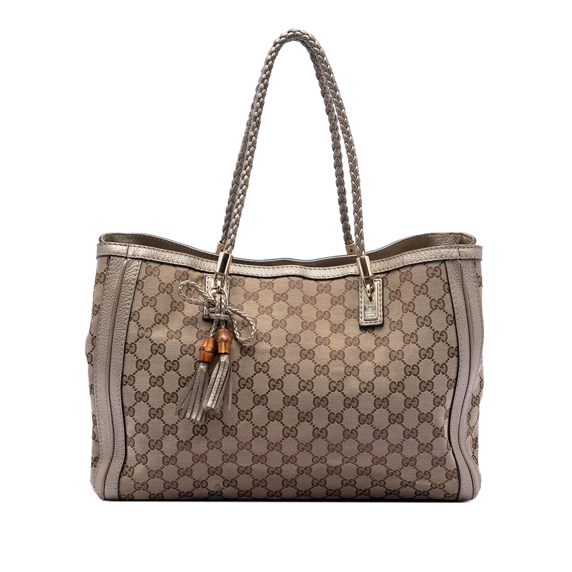 Gucci Medium GG Canvas Bella Tote