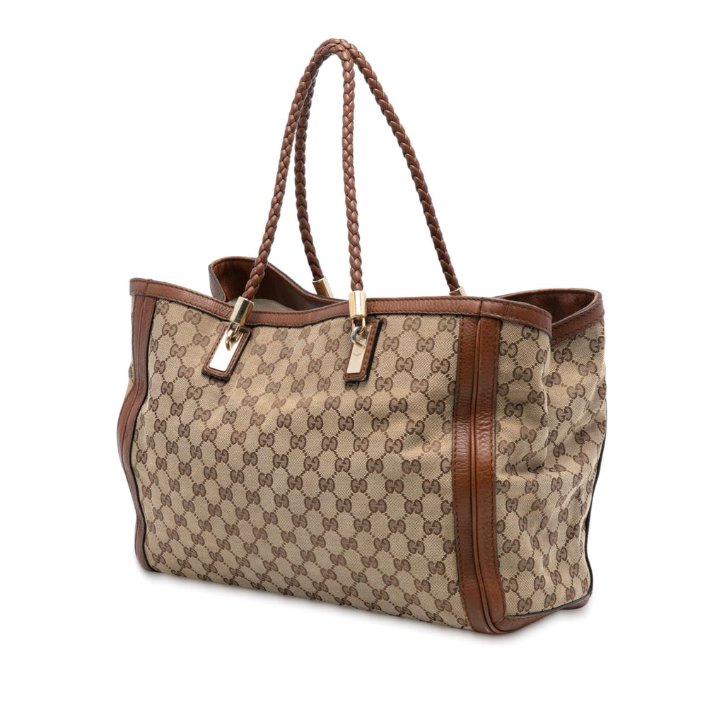 Gucci Medium GG Canvas Bella Tote