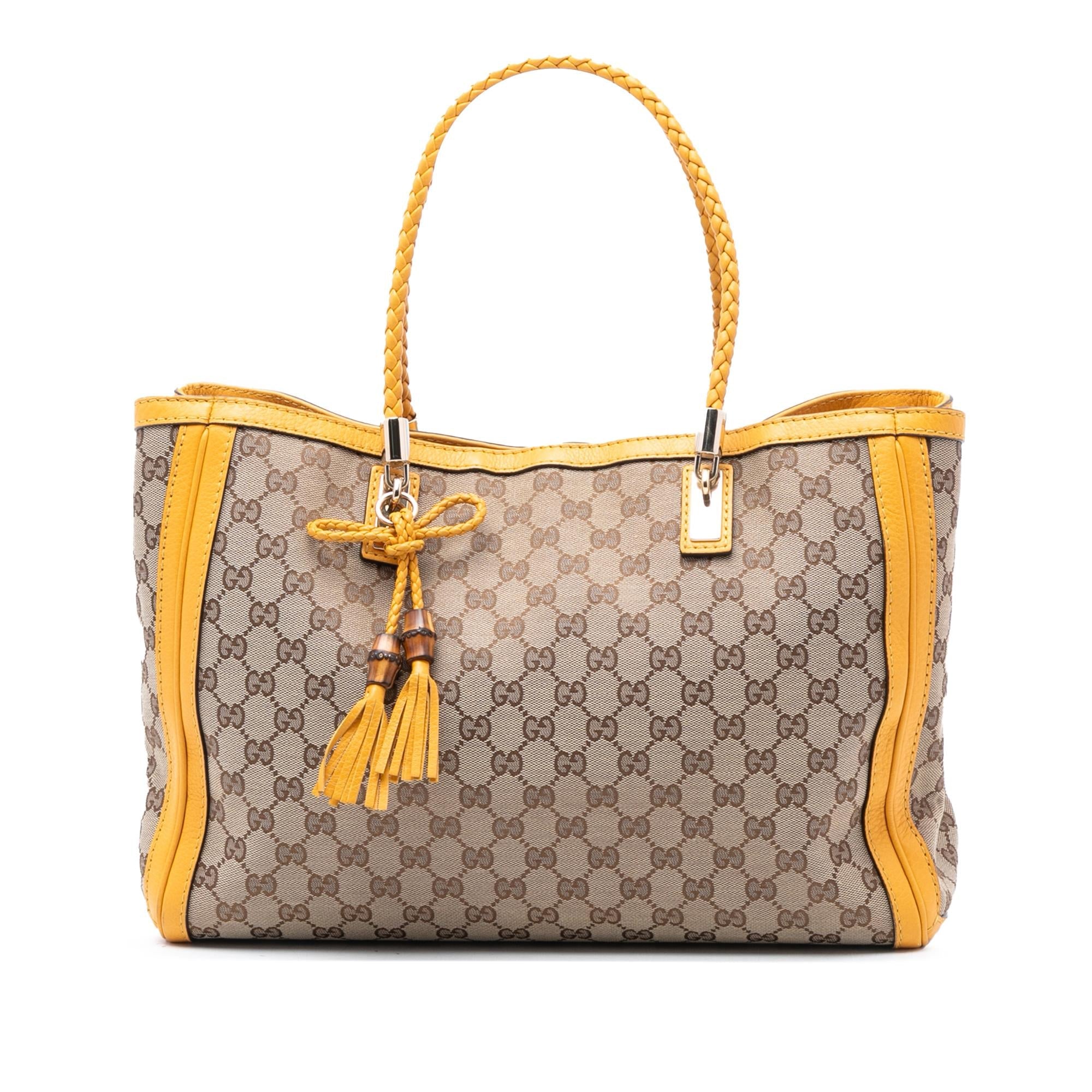 Gucci Medium GG Canvas Bella Tote
