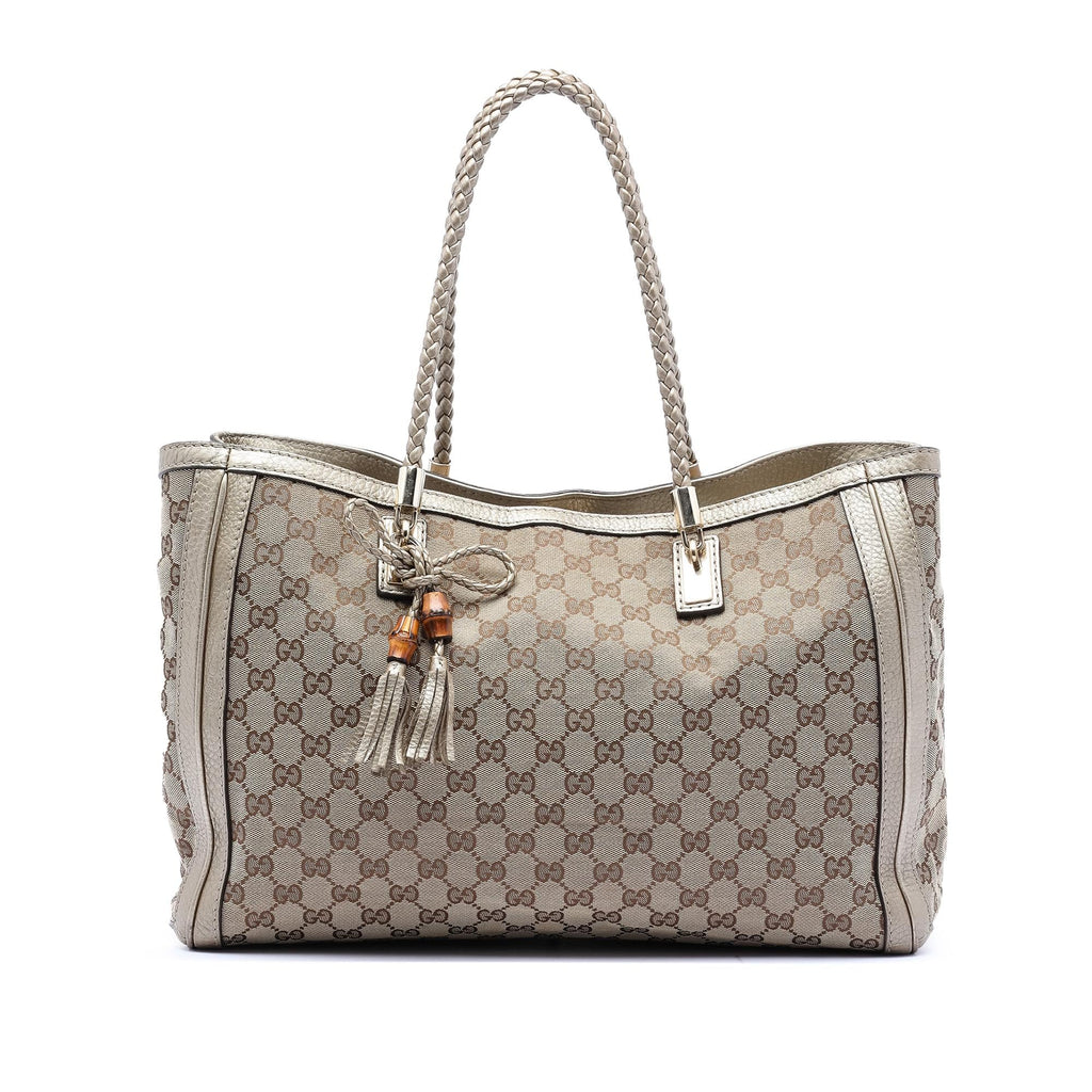 Gucci Medium GG Canvas Bella Tote