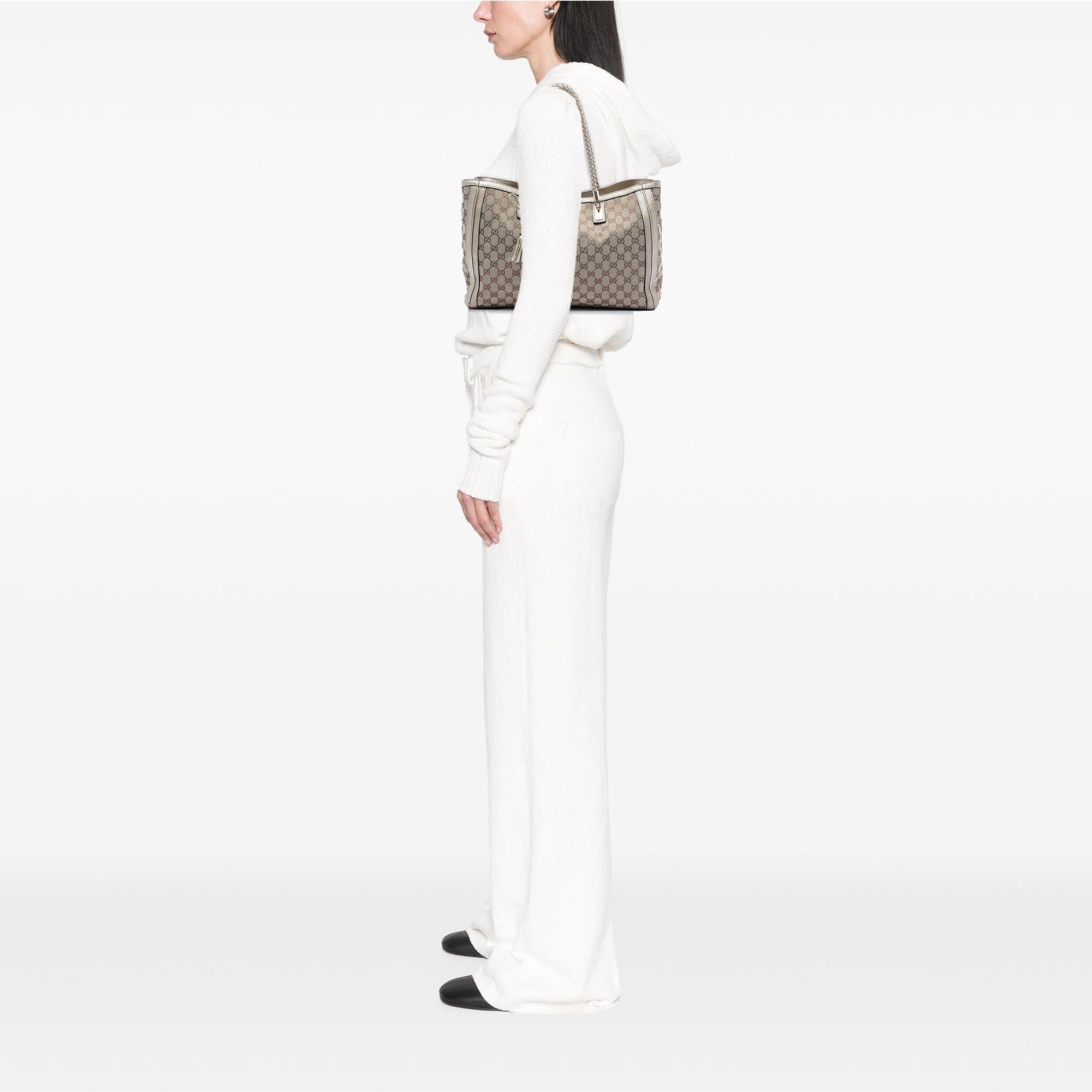 Gucci Medium GG Canvas Bella Tote