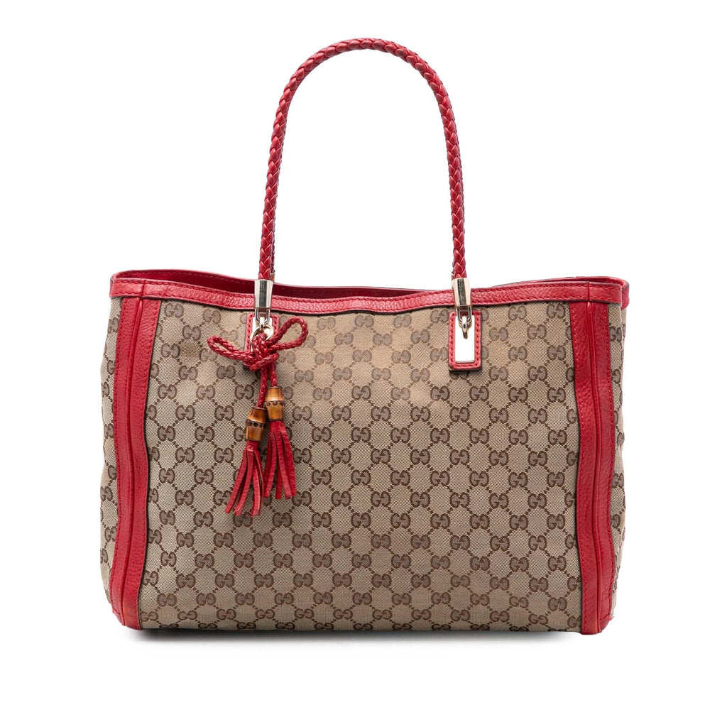Gucci Medium GG Canvas Bella Tote