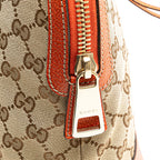 Gucci Medium GG Canvas Bree Dome Tote