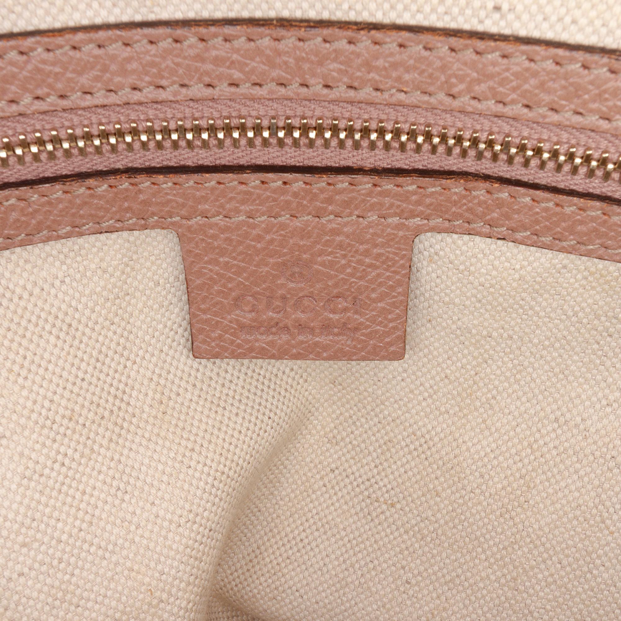 Gucci Medium GG Canvas Bree Dome Tote