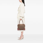 Gucci Medium GG Canvas Bree Dome Tote