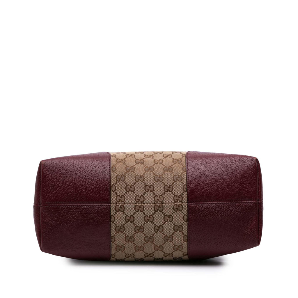 Gucci Medium GG Canvas Bree Dome Tote