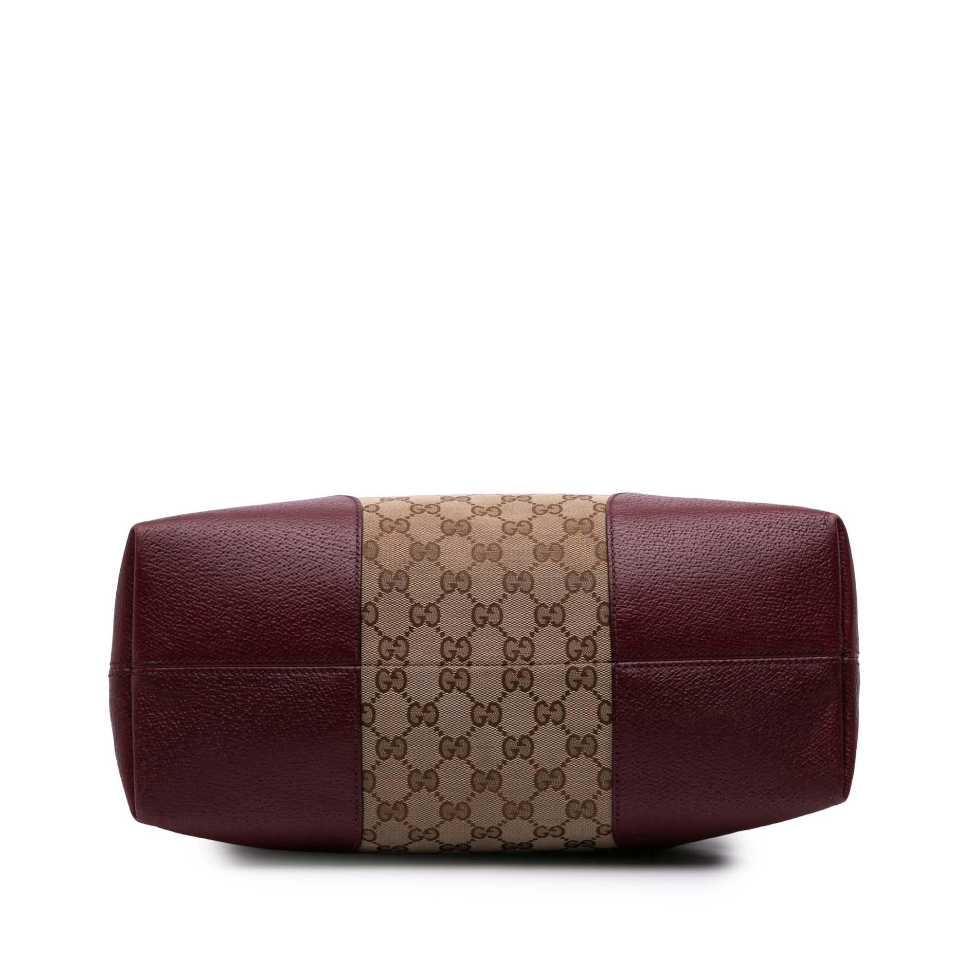 Gucci Medium GG Canvas Bree Dome Tote