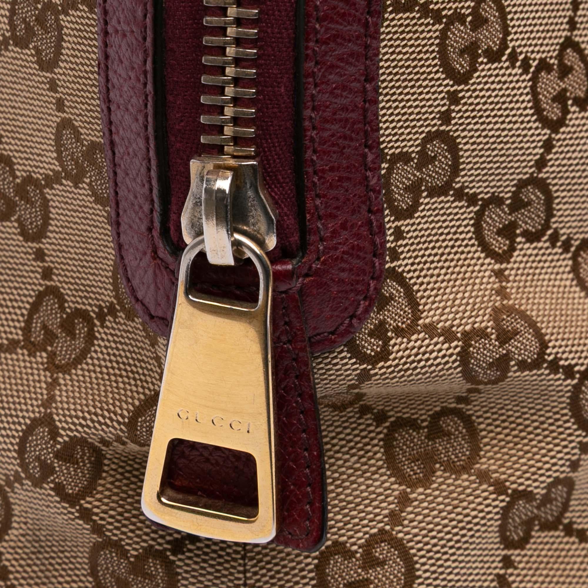 Gucci Medium GG Canvas Bree Dome Tote