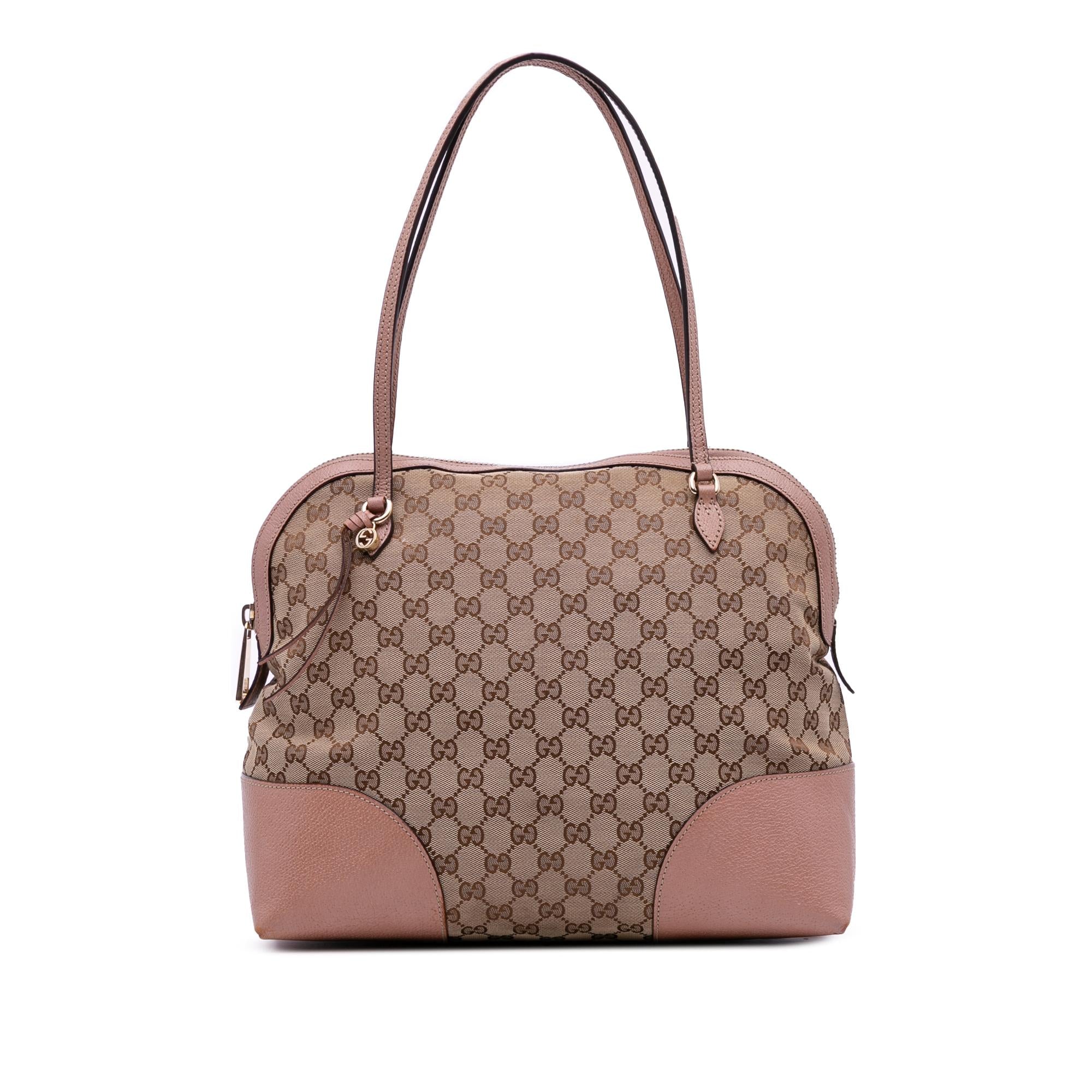 Gucci Medium GG Canvas Bree Dome Tote