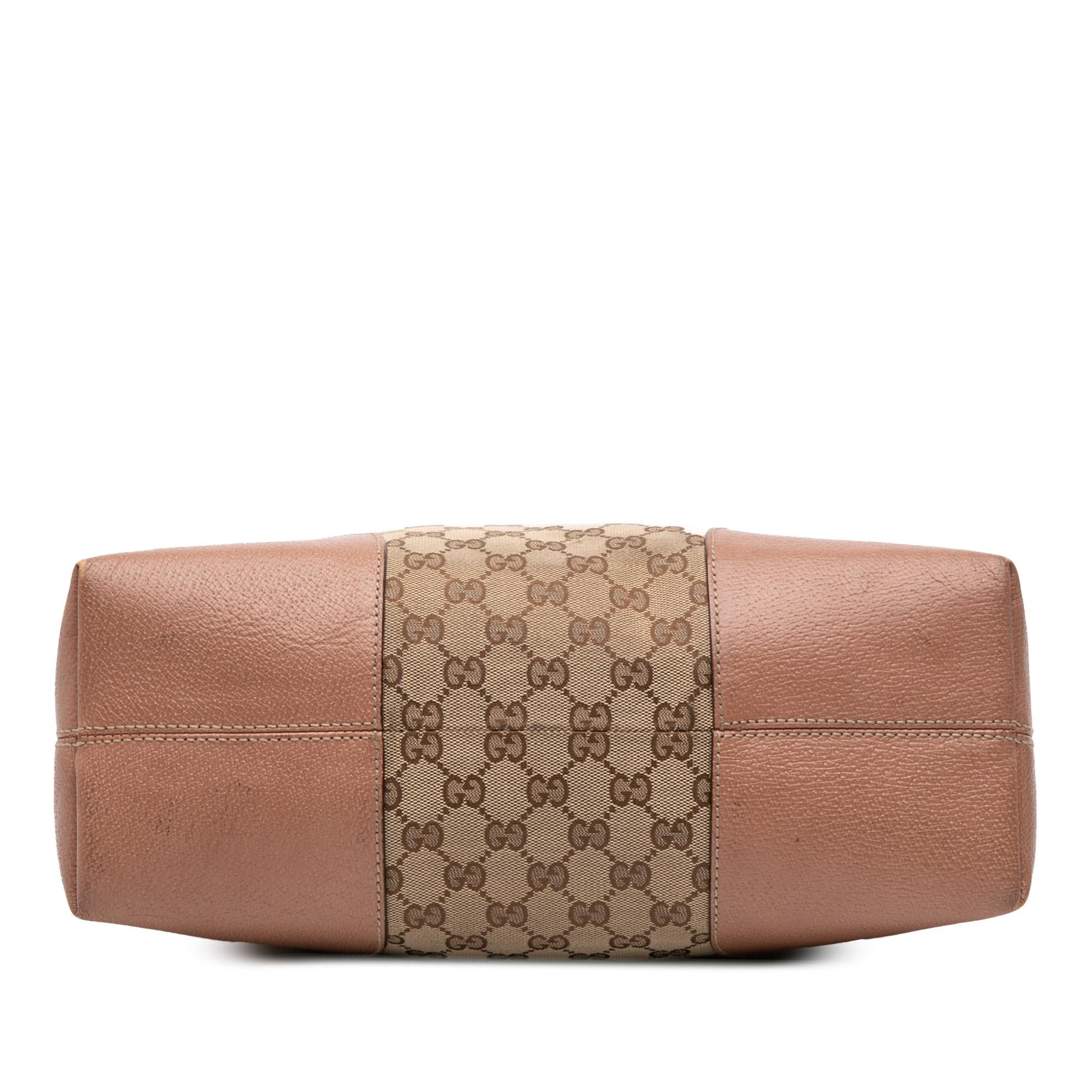 Gucci Medium GG Canvas Bree Dome Tote