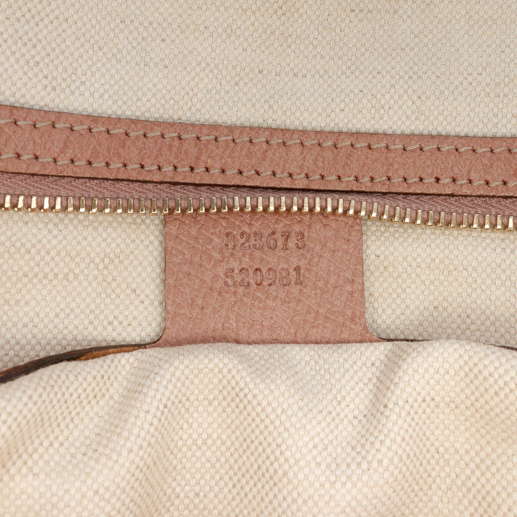 Gucci Medium GG Canvas Bree Dome Tote