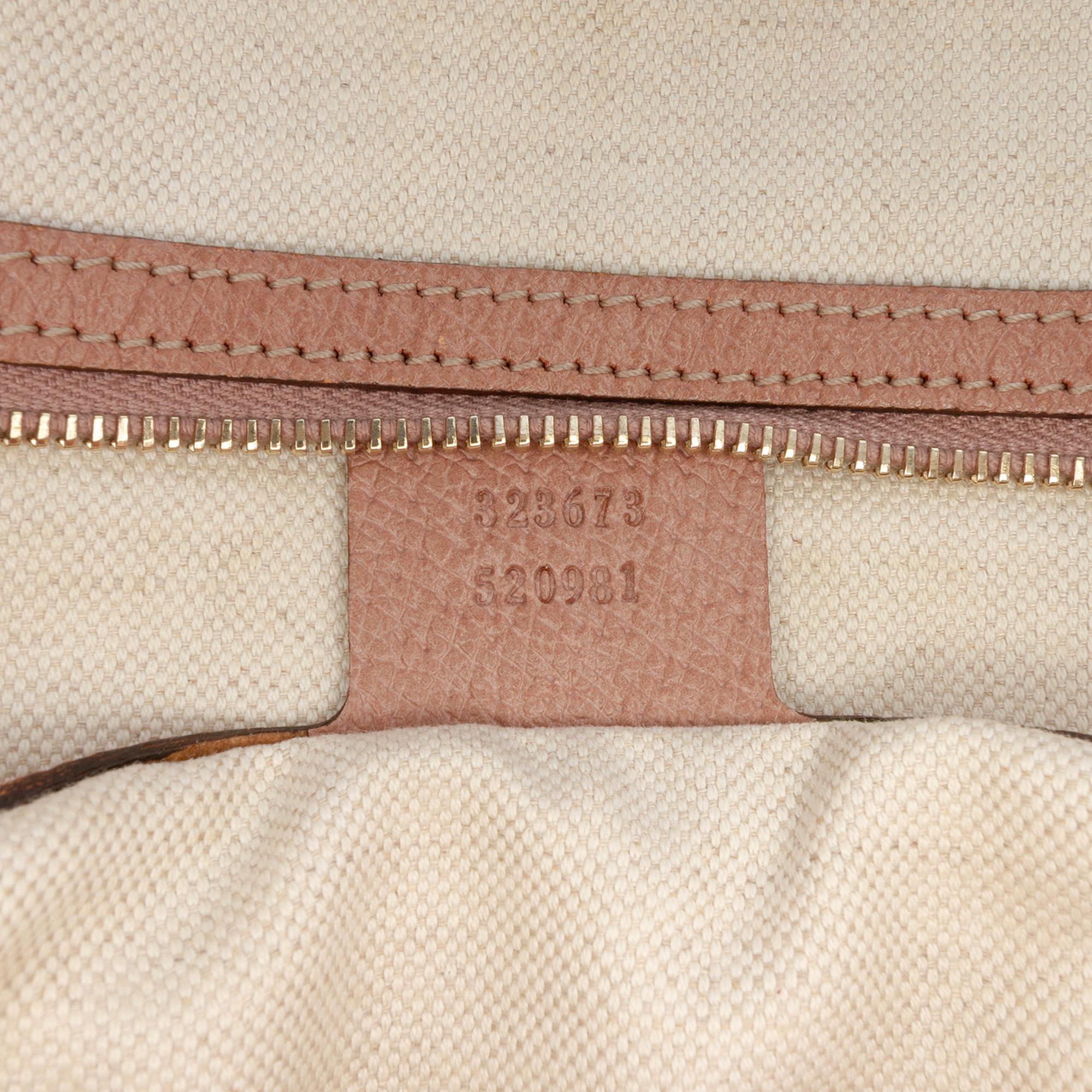 Gucci Medium GG Canvas Bree Dome Tote