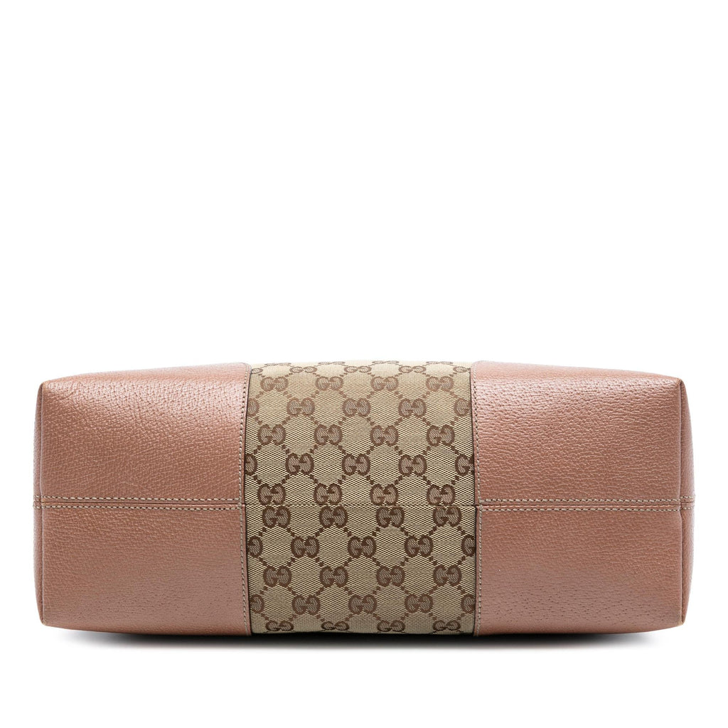 Gucci Medium GG Canvas Bree Dome Tote