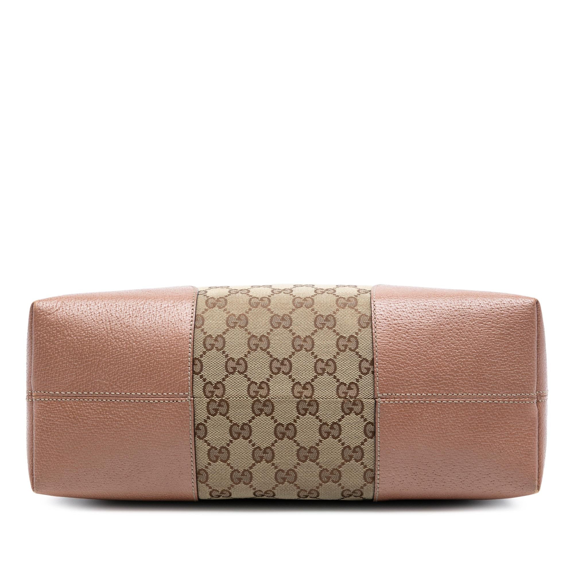 Gucci Medium GG Canvas Bree Dome Tote