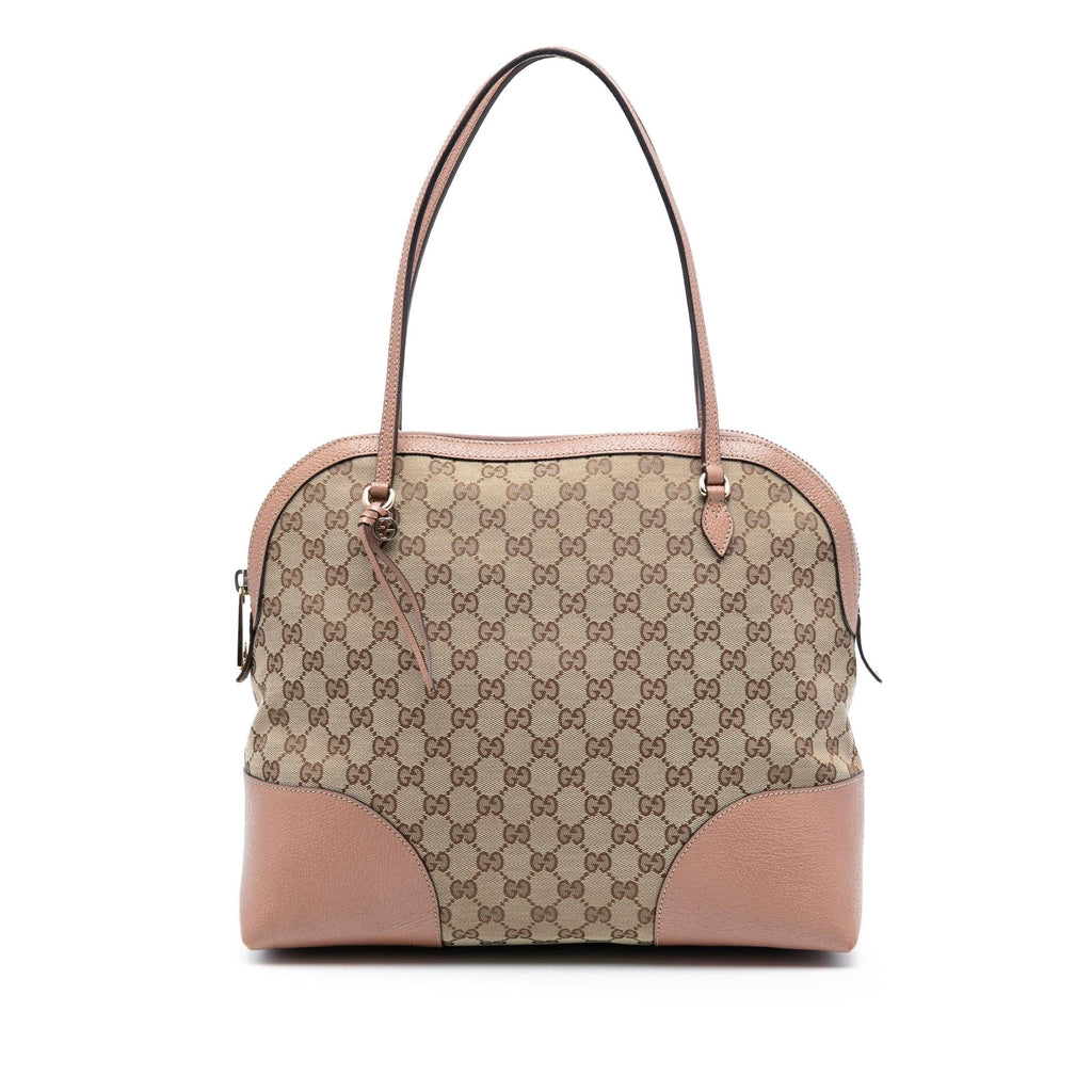 Gucci Medium GG Canvas Bree Dome Tote