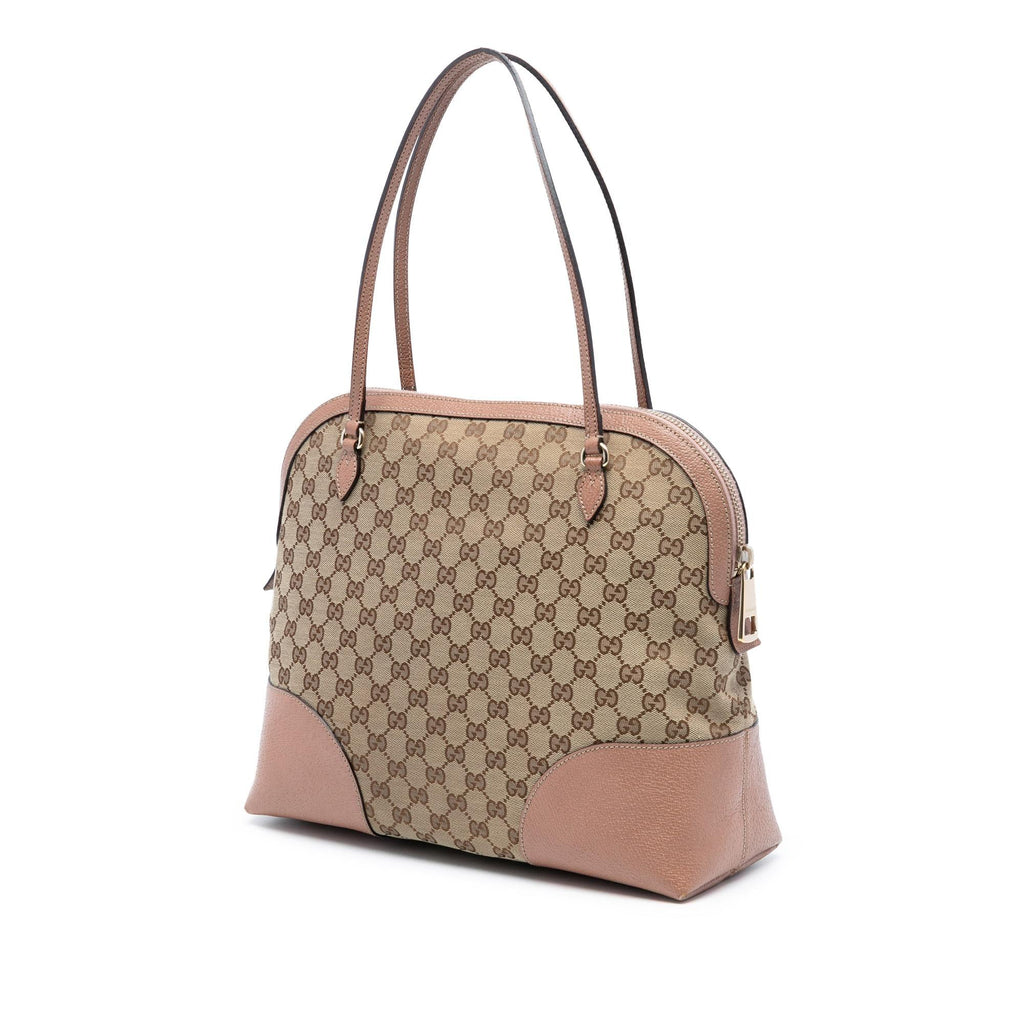 Gucci Medium GG Canvas Bree Dome Tote