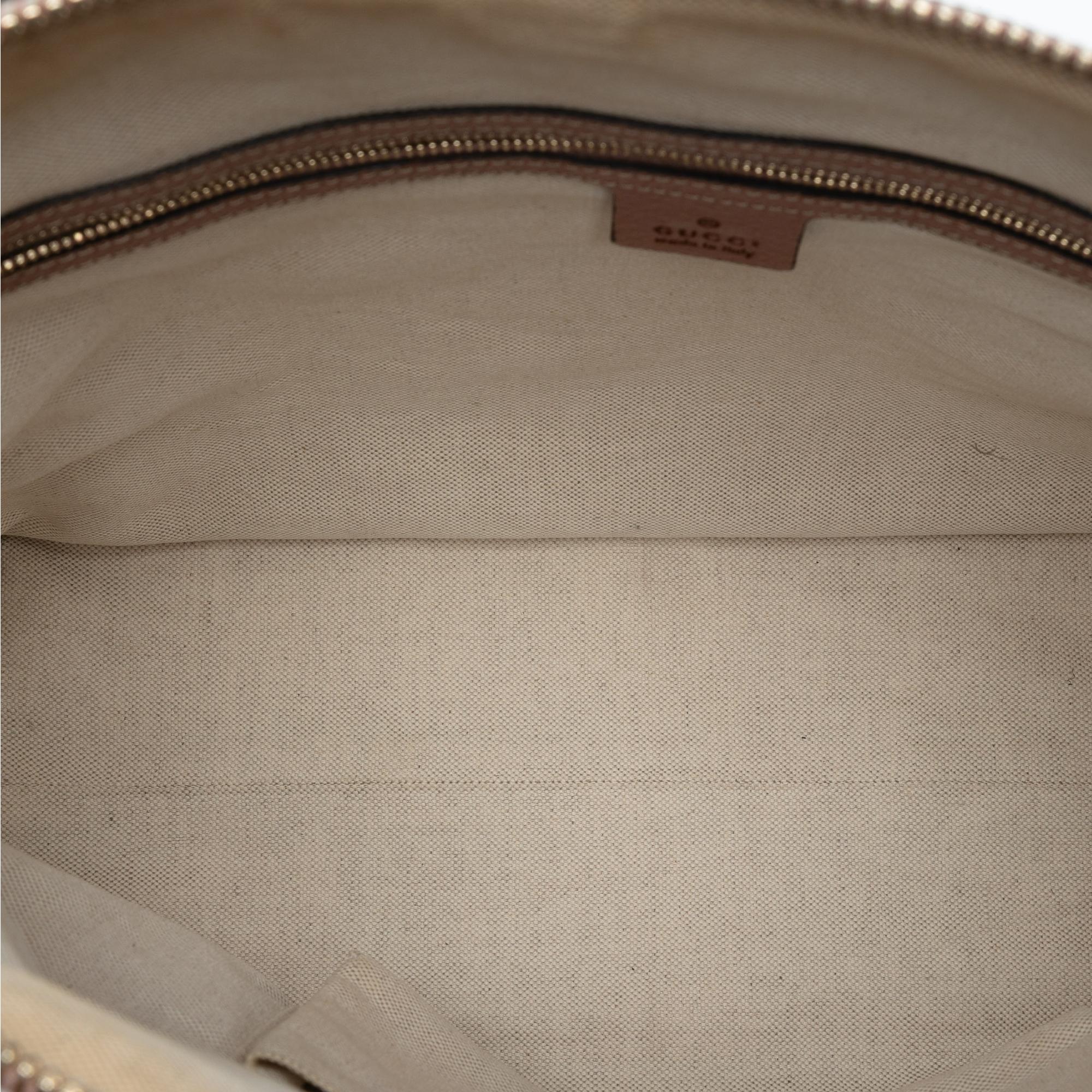 Gucci Medium GG Canvas Bree Dome Tote