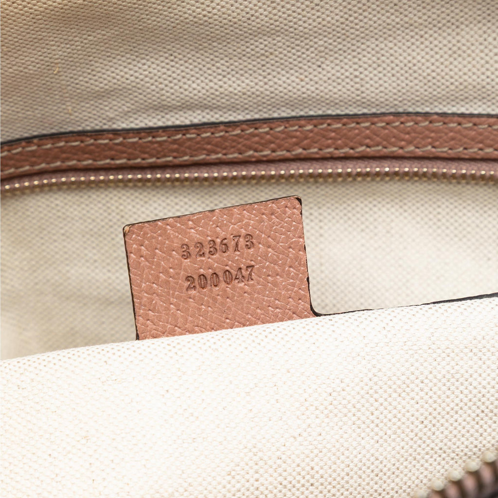 Gucci Medium GG Canvas Bree Dome Tote