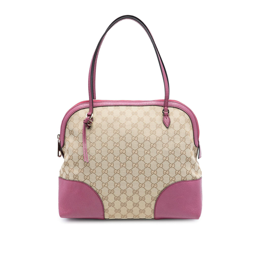 Gucci Medium GG Canvas Bree Dome Tote
