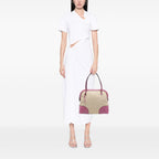 Gucci Medium GG Canvas Bree Dome Tote
