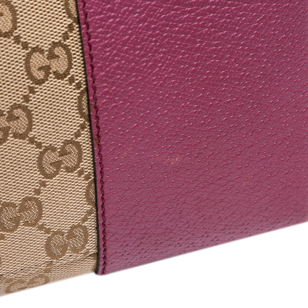 Gucci Medium GG Canvas Bree Satchel