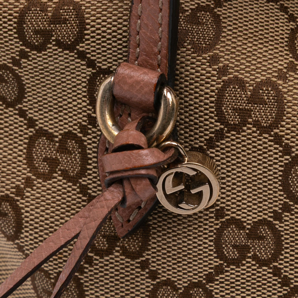 Gucci Medium GG Canvas Bree Satchel