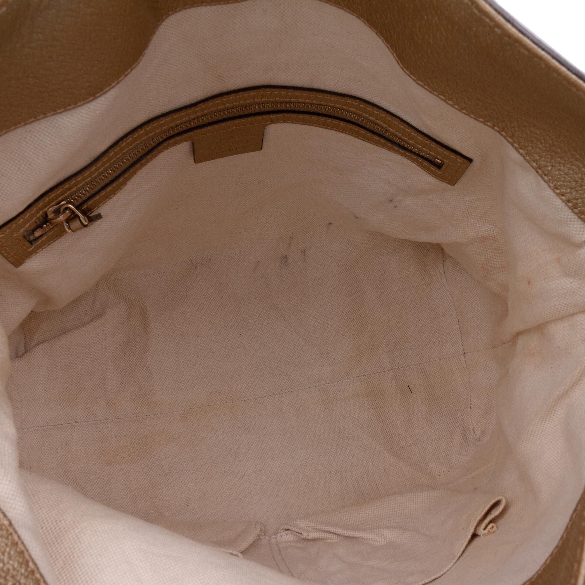 Gucci Medium GG Canvas Bree Satchel