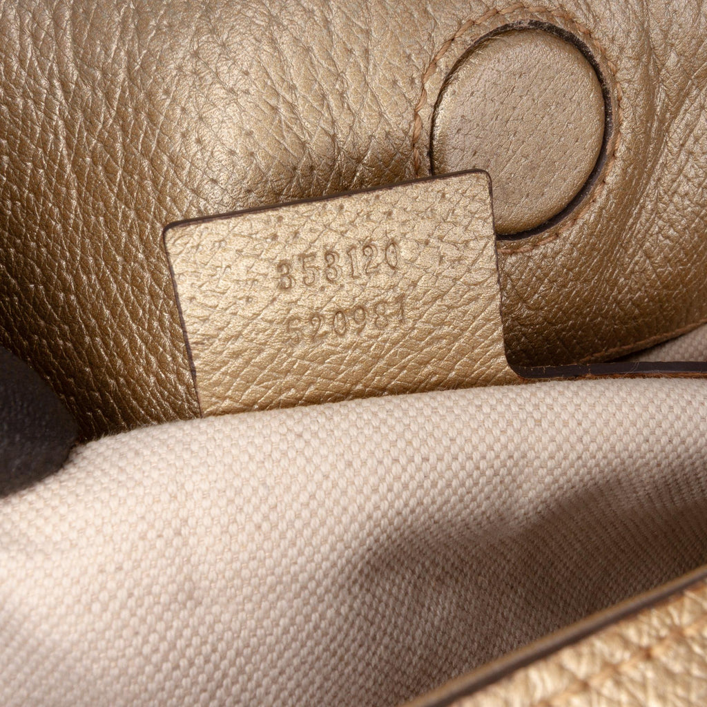 Gucci Medium GG Canvas Bree Satchel