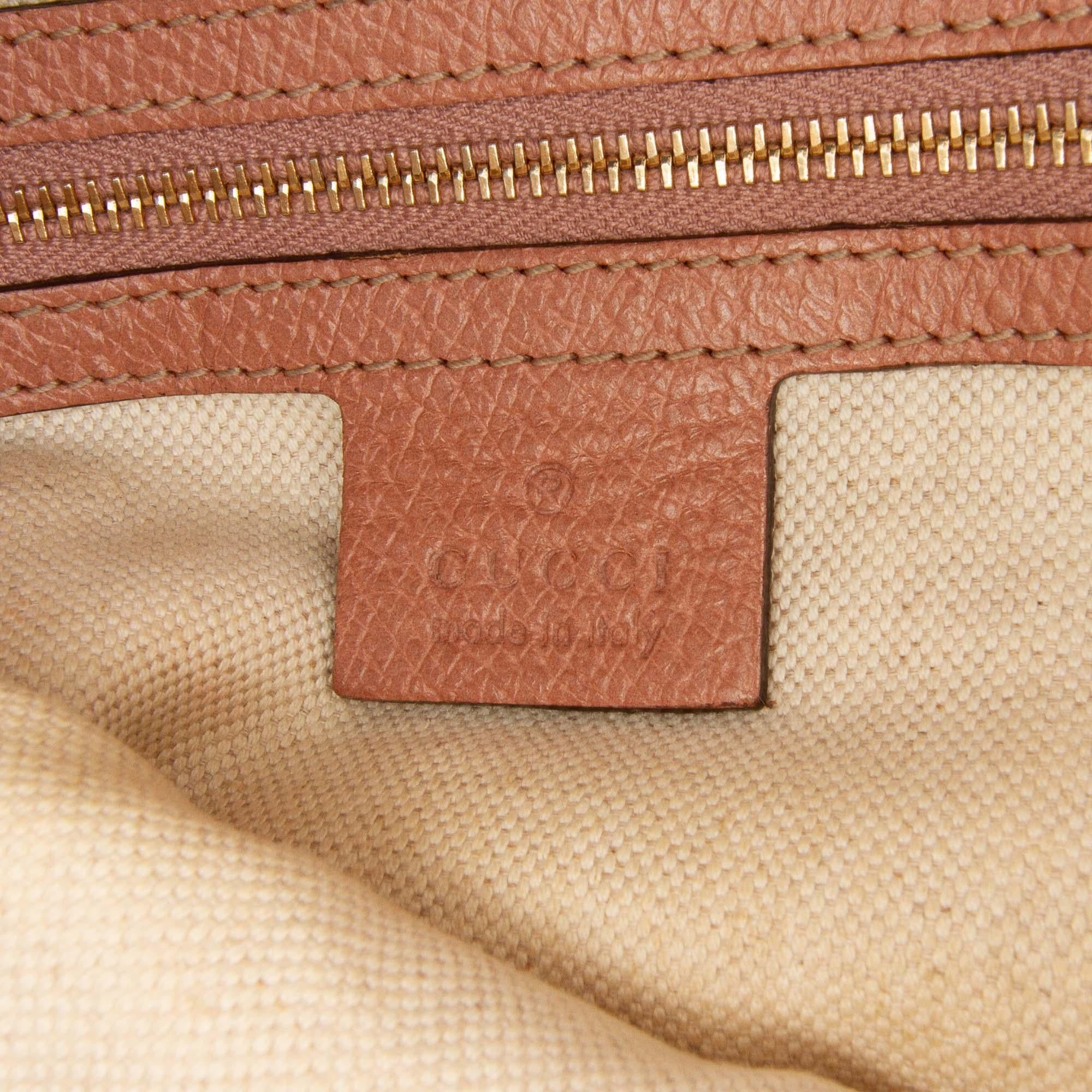 Gucci Medium GG Canvas Bree Satchel