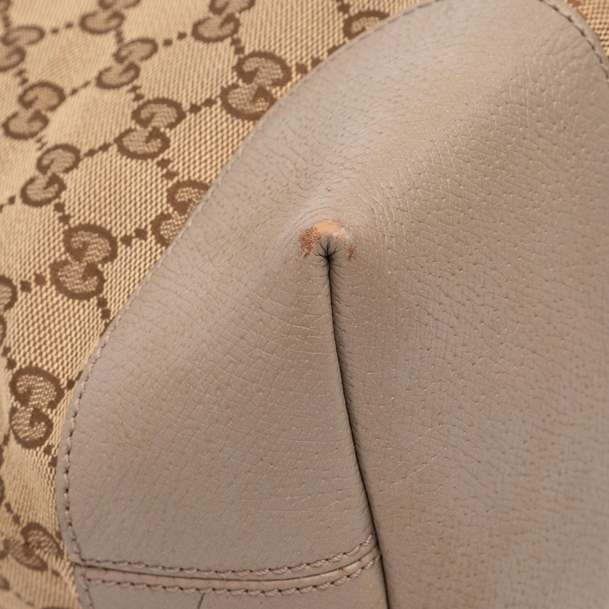 Gucci Medium GG Canvas Bree Satchel